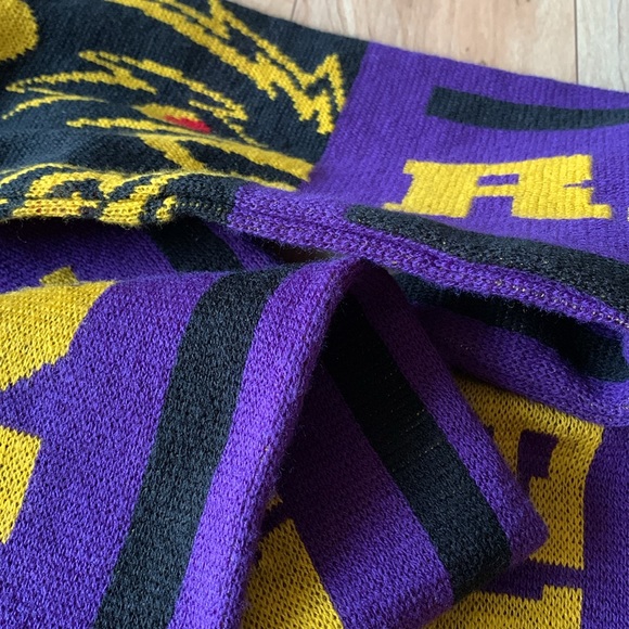 Baltimore Ravens double sided woven graphic’s scarf - Picture 4 of 6
